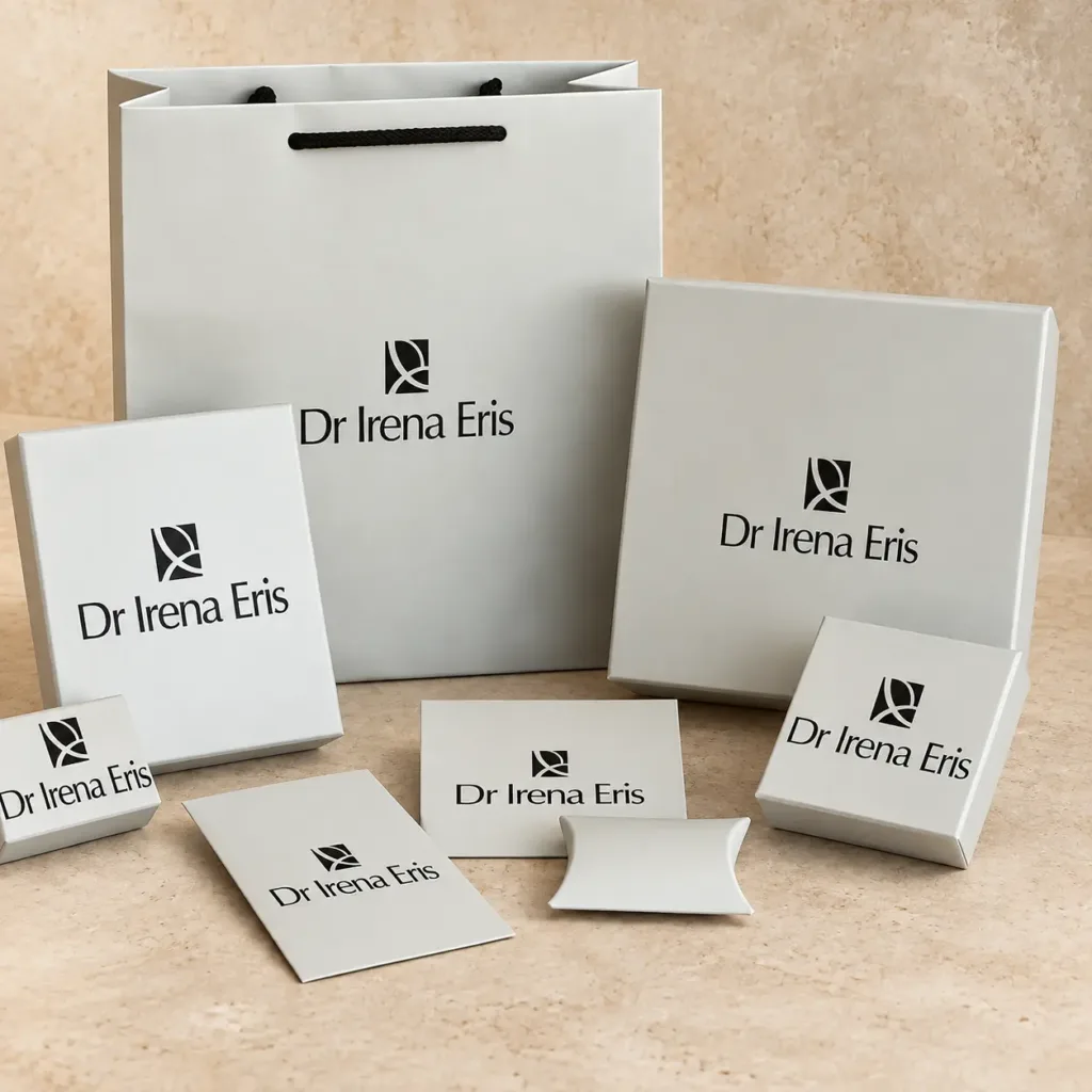 Design, który podkreśla ekskluzywność – projekt dla Dr Irena Eris