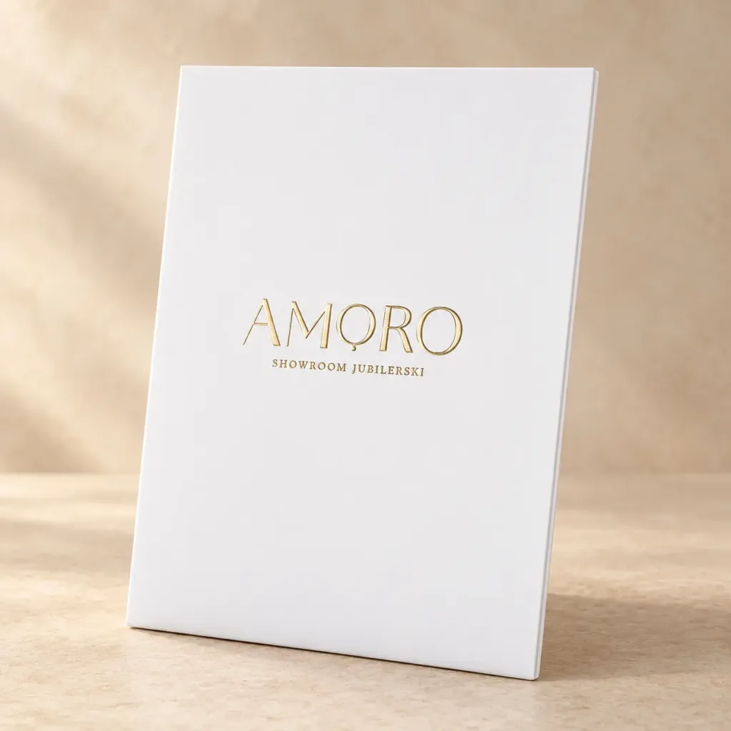Design, który dopełnia piękno biżuterii – projekt dla Amoro Showroom Jubilerski